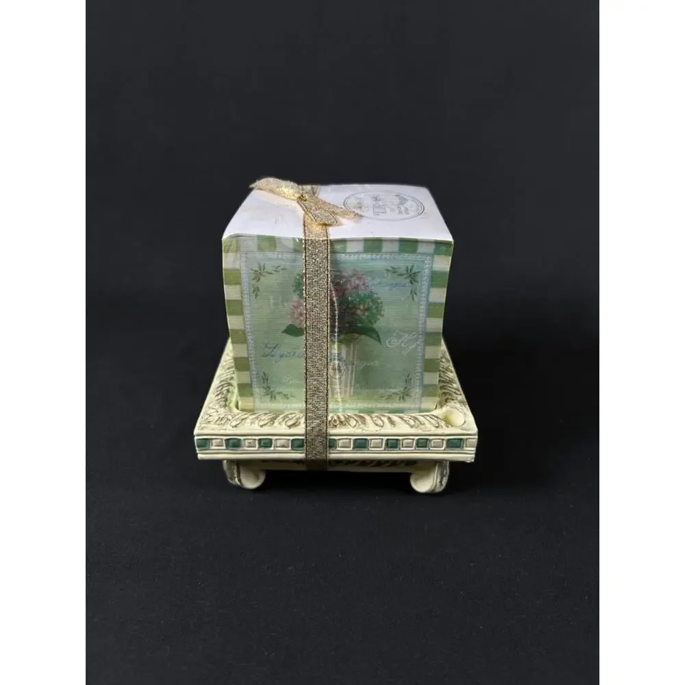 French Bouquet Writer's Block Set with Pen by Lady Jayne Ltd. 600 sheets 3 3/16